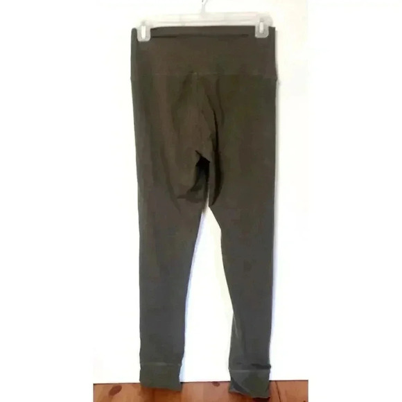 Aerie leggings army green tie up front womens size medium super soft - Picture 4 of 7